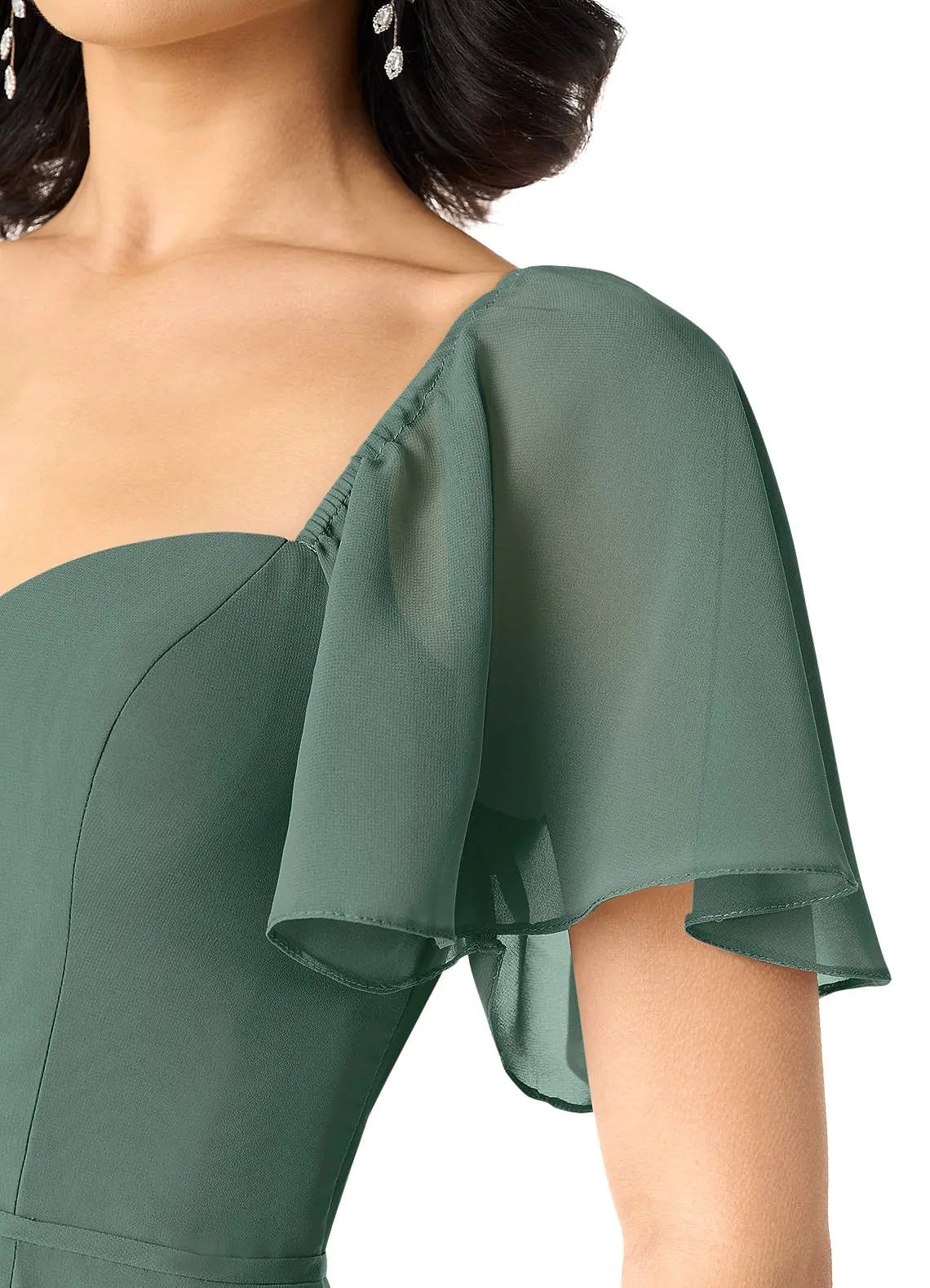 Chloe A-Line Sweetheart Chiffon Bridesmaid Dress