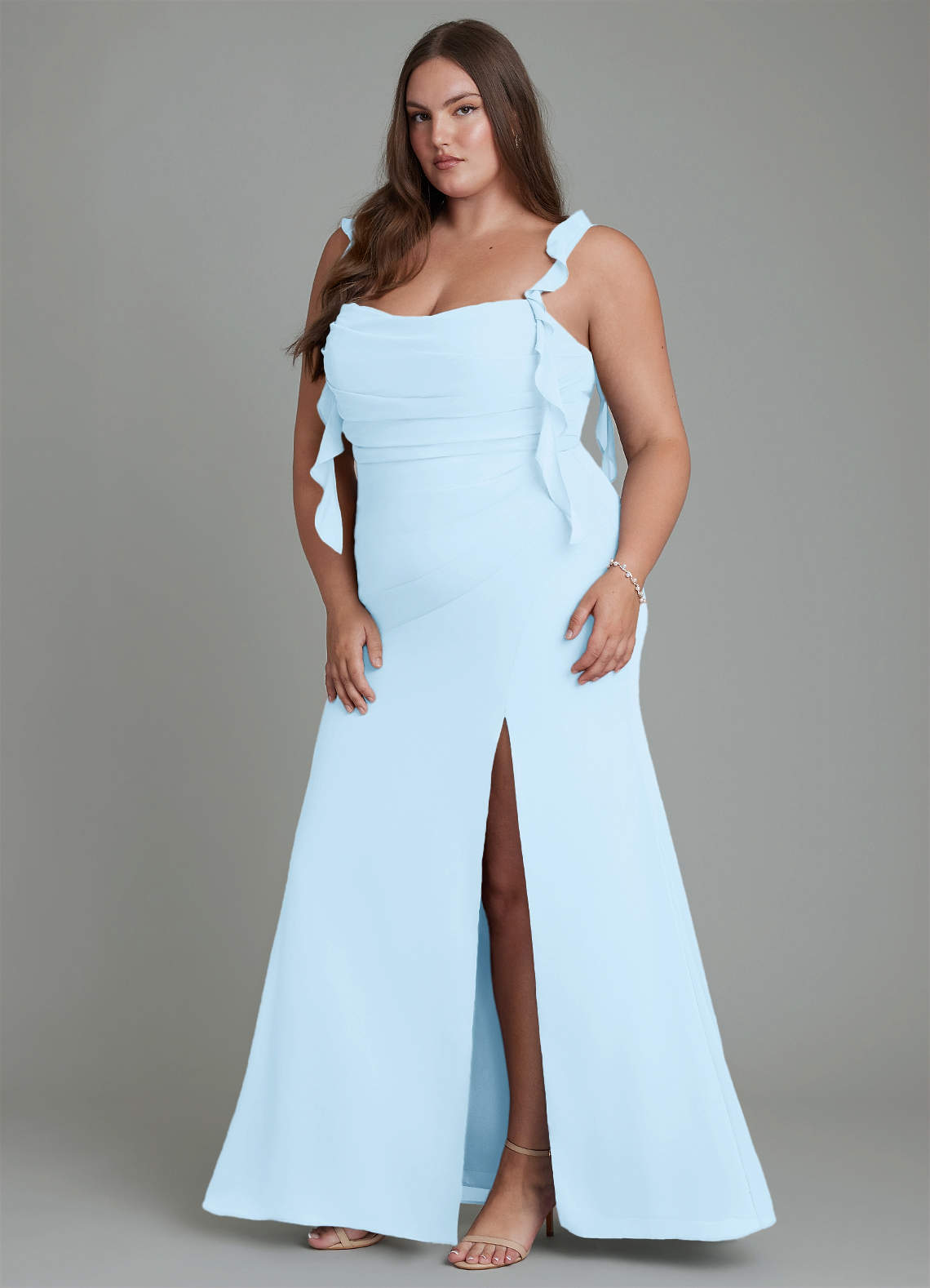 Jessamine Mermaid Sweetheart Chiffon Bridesmaid Dress