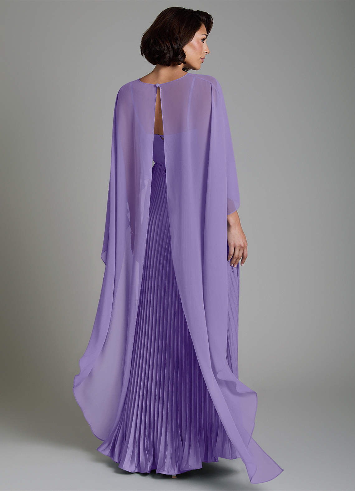 Micah A-Line Sweetheart Stretch Satin and Chiffon Bridesmaid Dress in Tahiti
