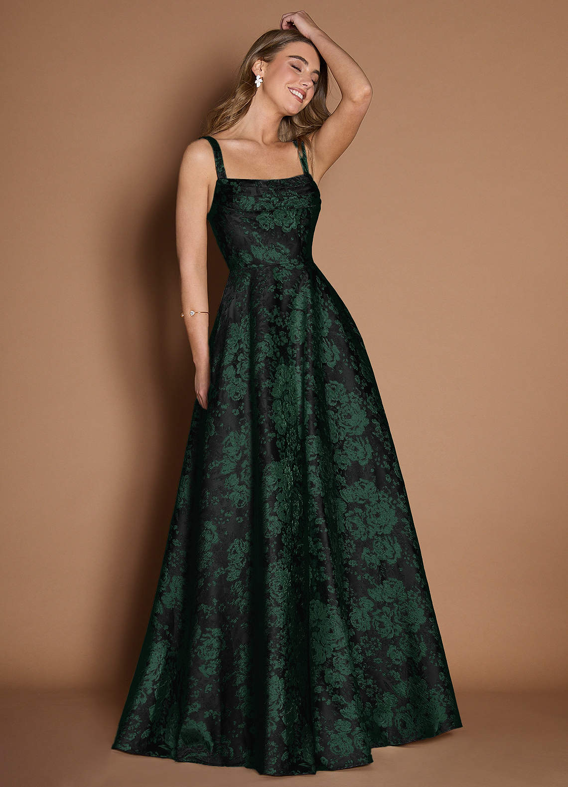 Lilla Emerald Black Maxi Dress