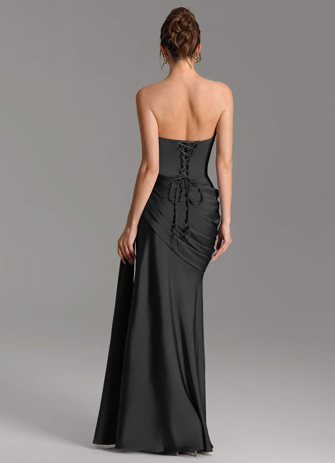 Zorah Mermaid Sweetheart Stretch Satin Bridesmaid Dress