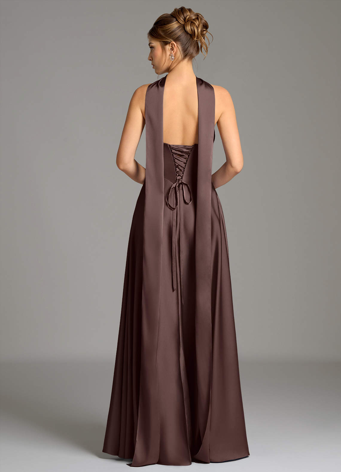 Ayla A-Line Sweetheart Stretch Satin Bridesmaid Dress