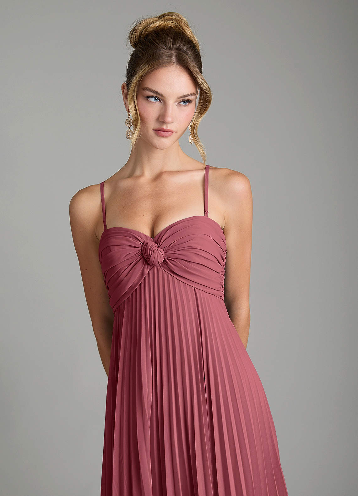 Tempest A-Line Sweetheart Chiffon Bridesmaid Dress in Merlot