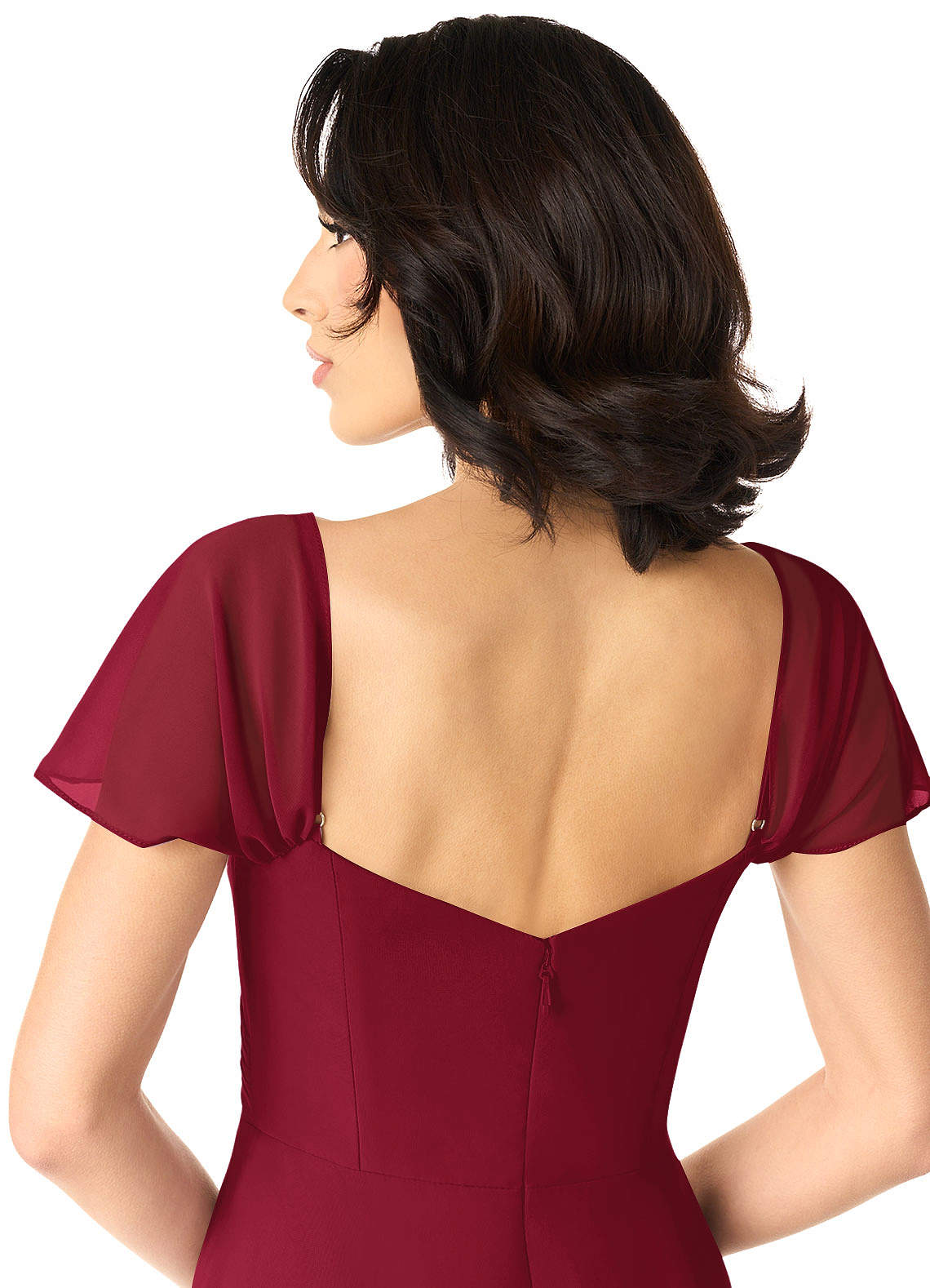 Tancie A-Line Off-the-Shoulder Chiffon Bridesmaid Dress