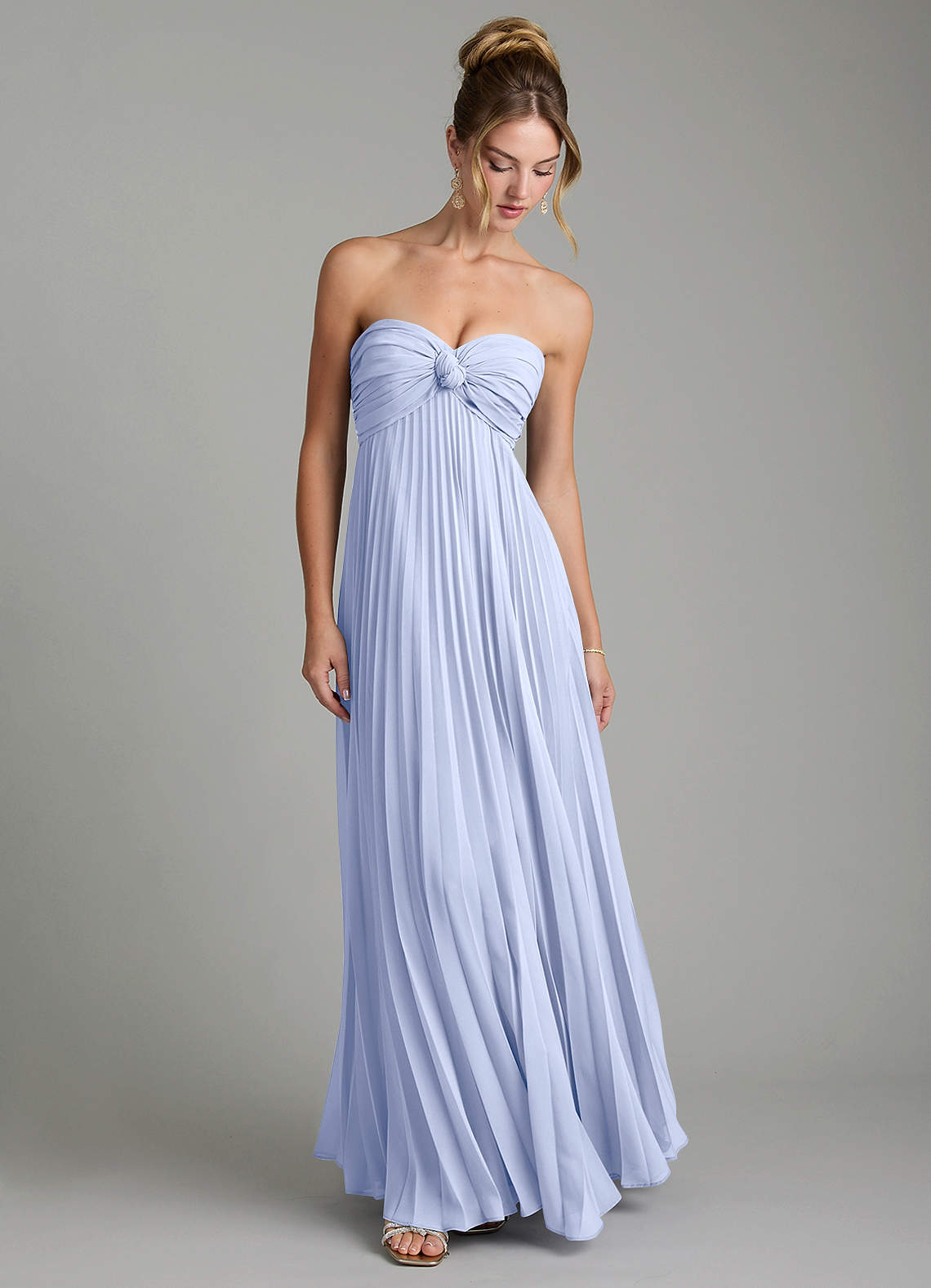 Tempest A-Line Sweetheart Chiffon Bridesmaid Dress in Ice
