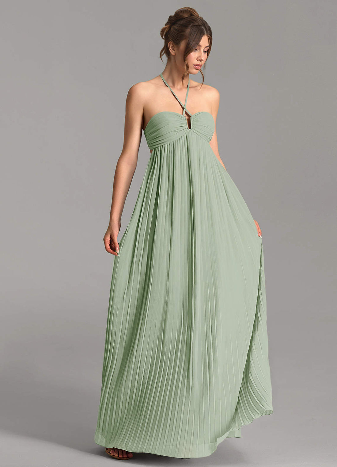 Addison A-Line Sweetheart Chiffon Bridesmaid Dress in Cabernet
