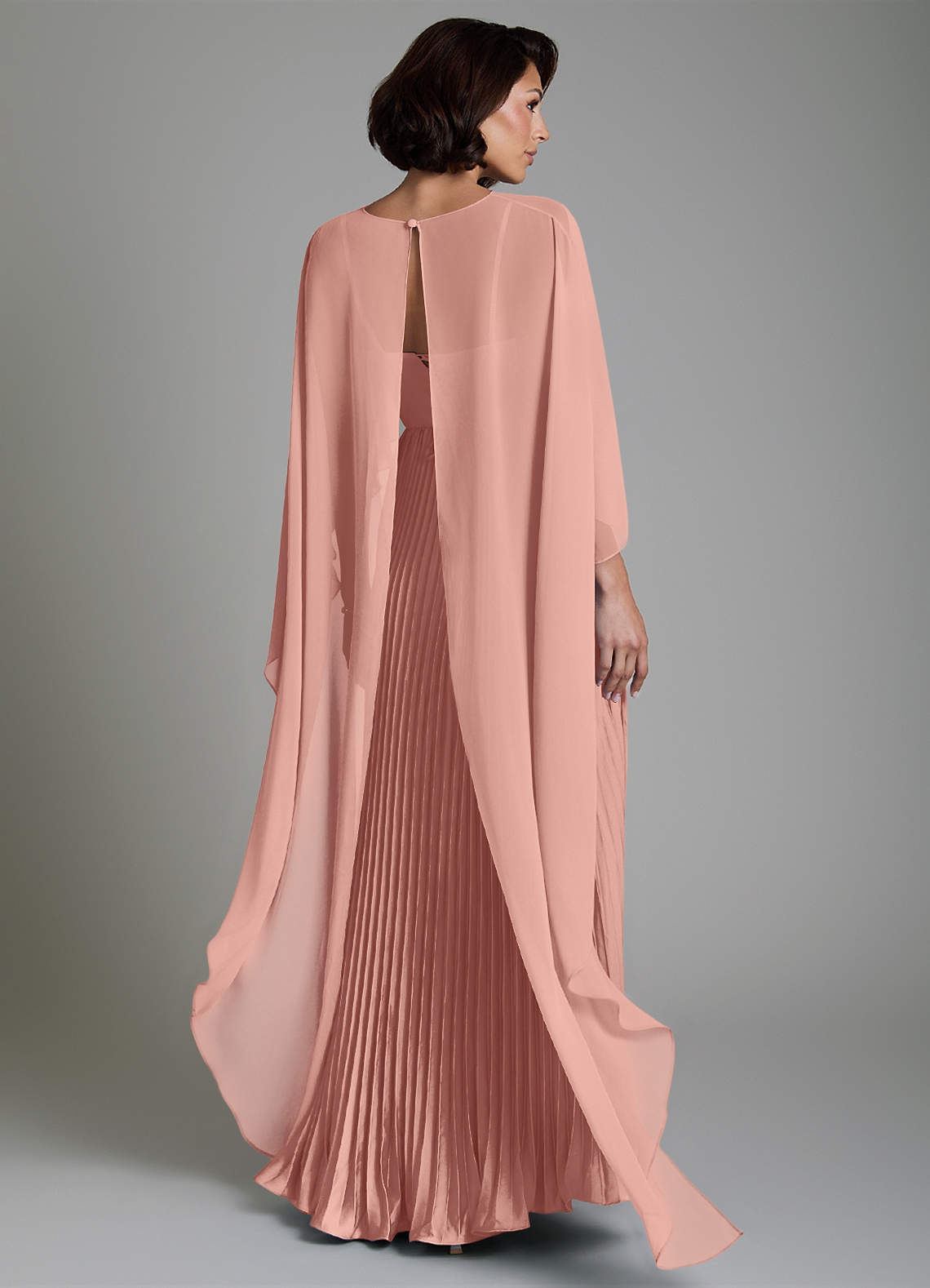 Micah A-Line Sweetheart Stretch Satin and Chiffon Bridesmaid Dress in Rosette