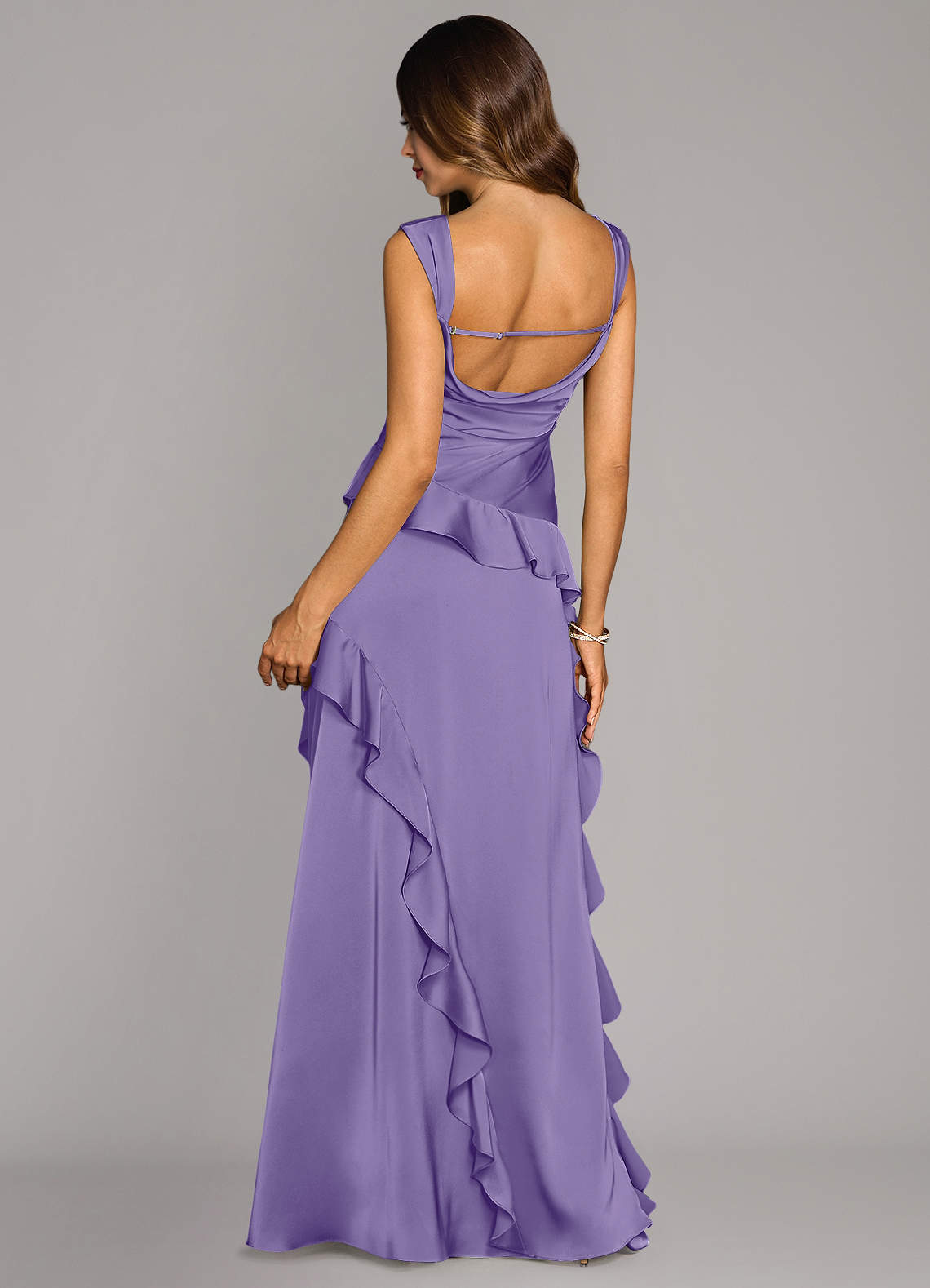 Sloane A-Line Sweetheart Stretch Satin Bridesmaid Dress in Tahiti