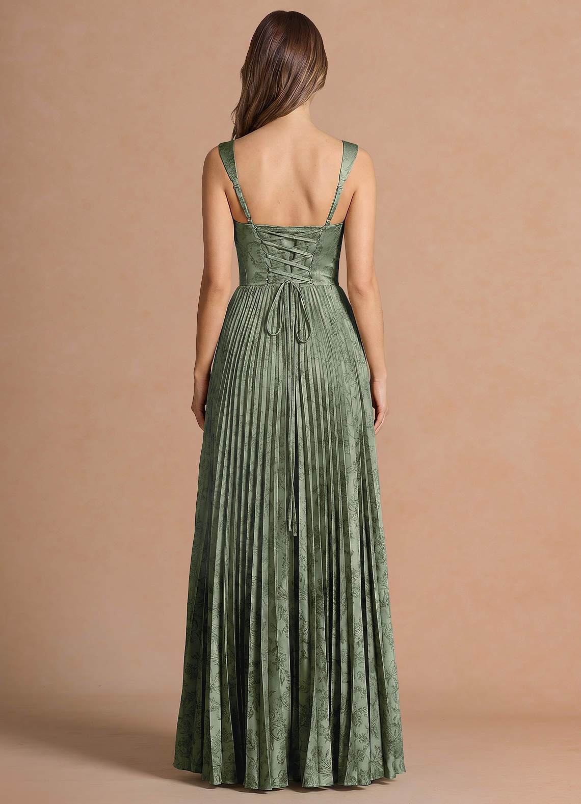 Isonelle A-Line Sweetheart Jacquard Wedding Guest Dress in Sage Blue
