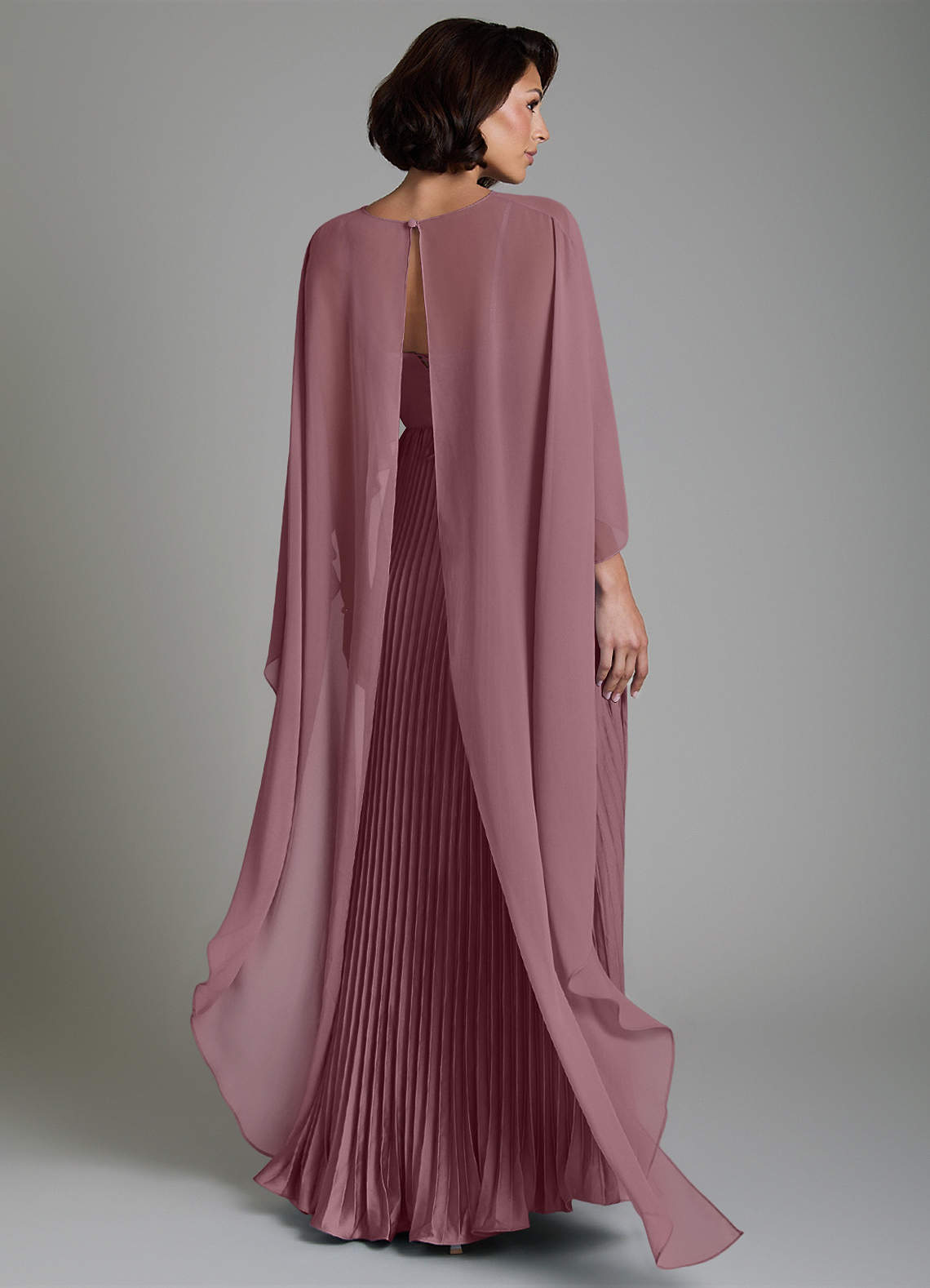Micah A-Line Sweetheart Stretch Satin and Chiffon Bridesmaid Dress in Amethyst