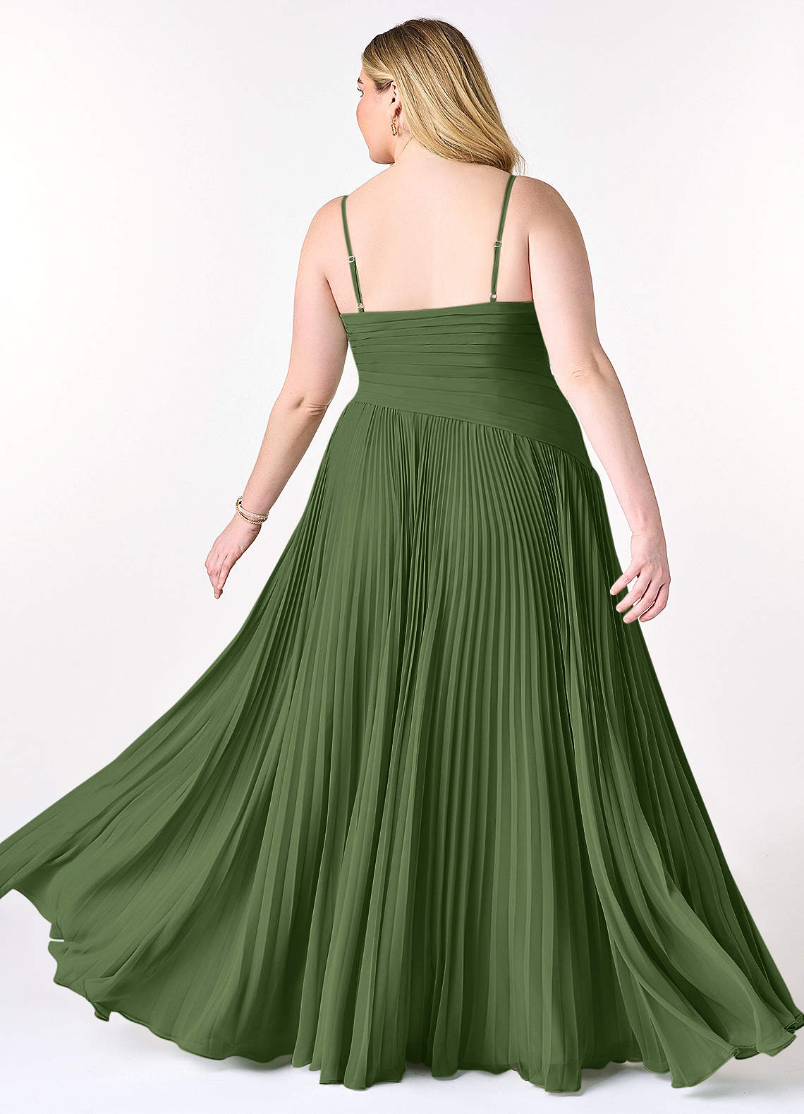 Vini A-Line V-Neck Chiffon Bridesmaid Dress