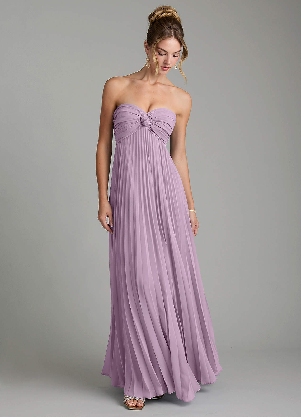 Tempest A-Line Sweetheart Chiffon Bridesmaid Dress in Wisteria