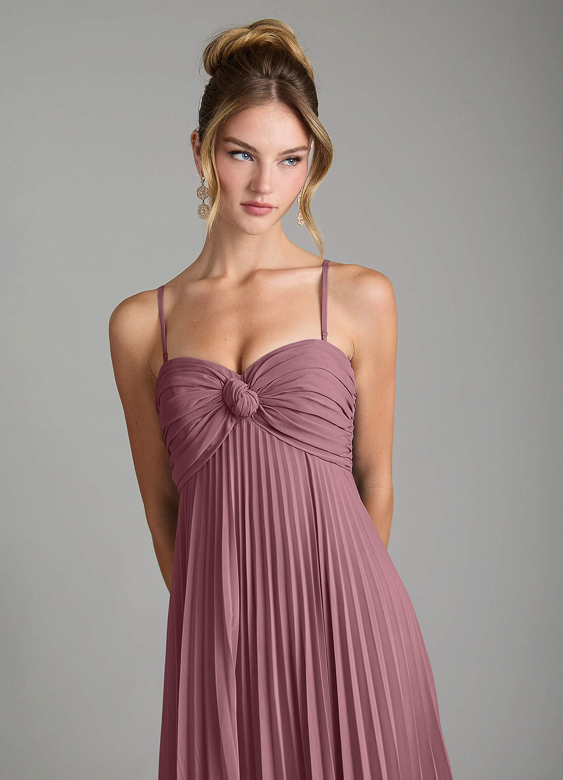 Tempest A-Line Sweetheart Chiffon Bridesmaid Dress in Amethyst