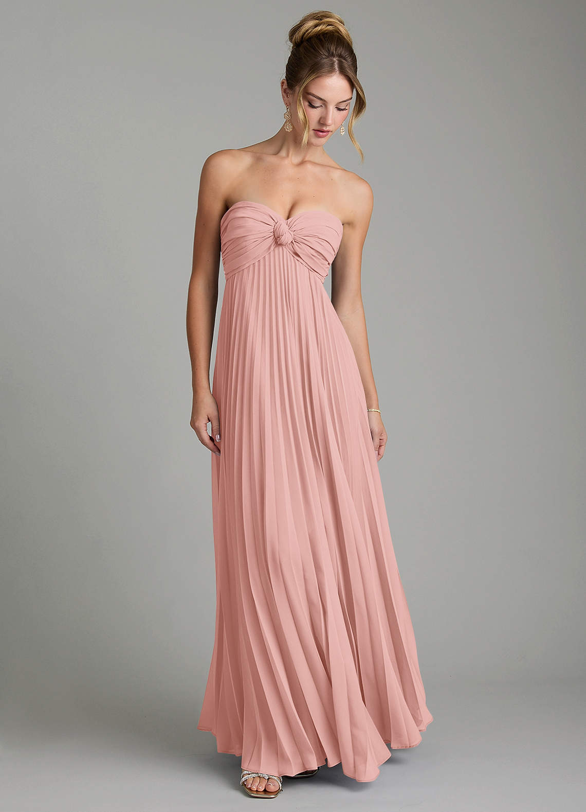 Tempest A-Line Sweetheart Chiffon Bridesmaid Dress in Rosette