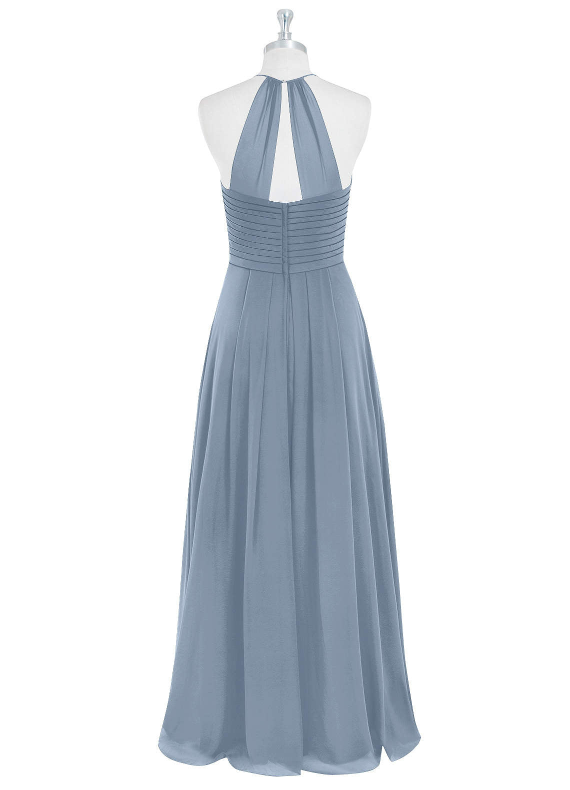 Ginger A-Line Halter Chiffon Bridesmaid Dress