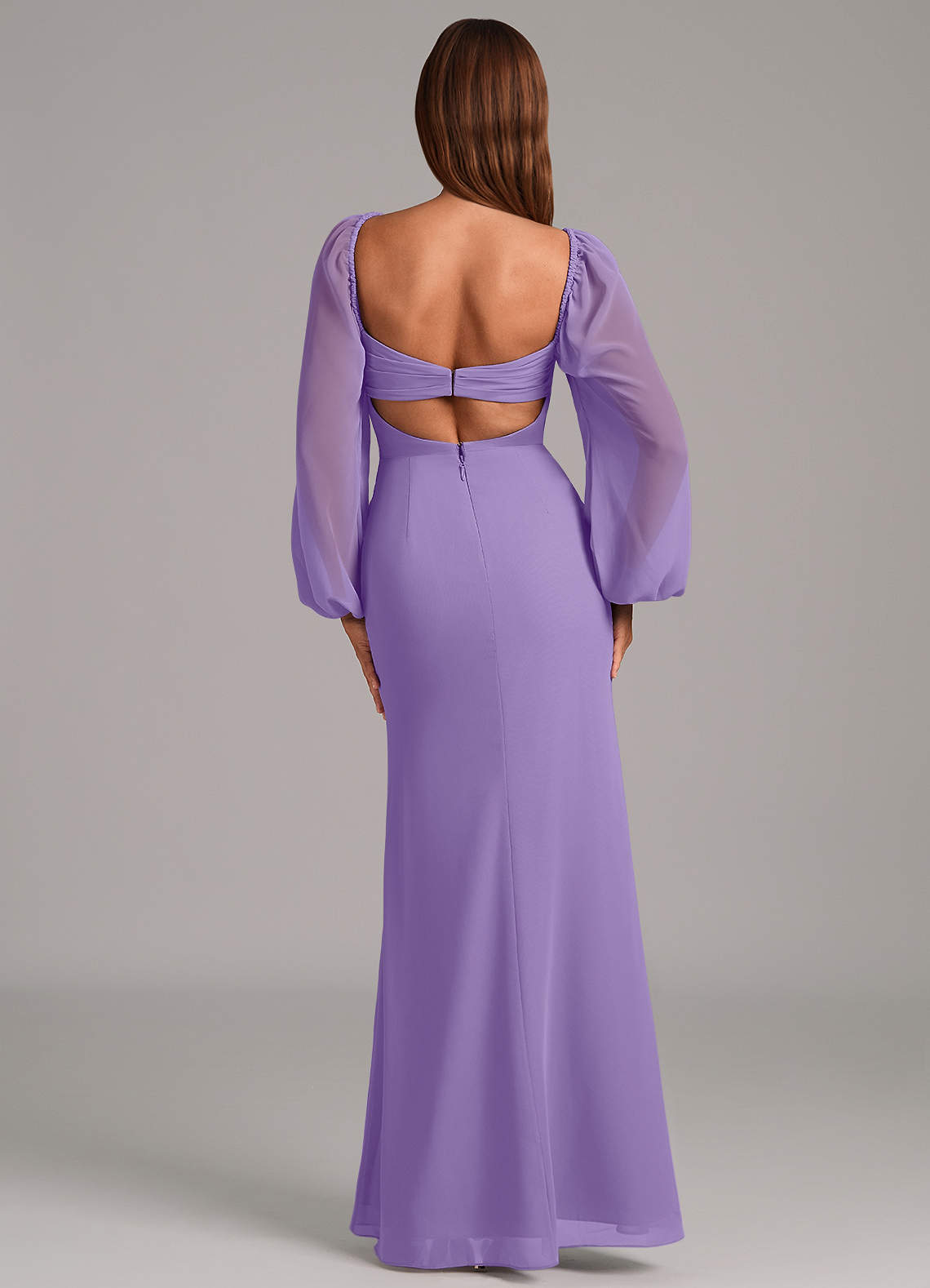Brixley Mermaid Sweetheart Chiffon Bridesmaid Dress in Tahiti