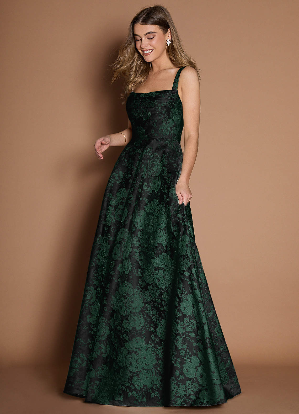 Lilla Emerald Black Maxi Dress
