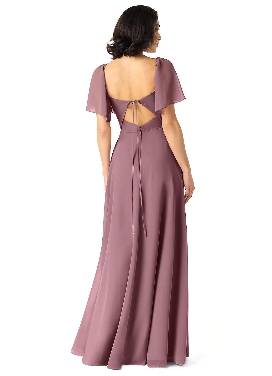 Chloe A-Line Sweetheart Chiffon Bridesmaid Dress in Amethyst