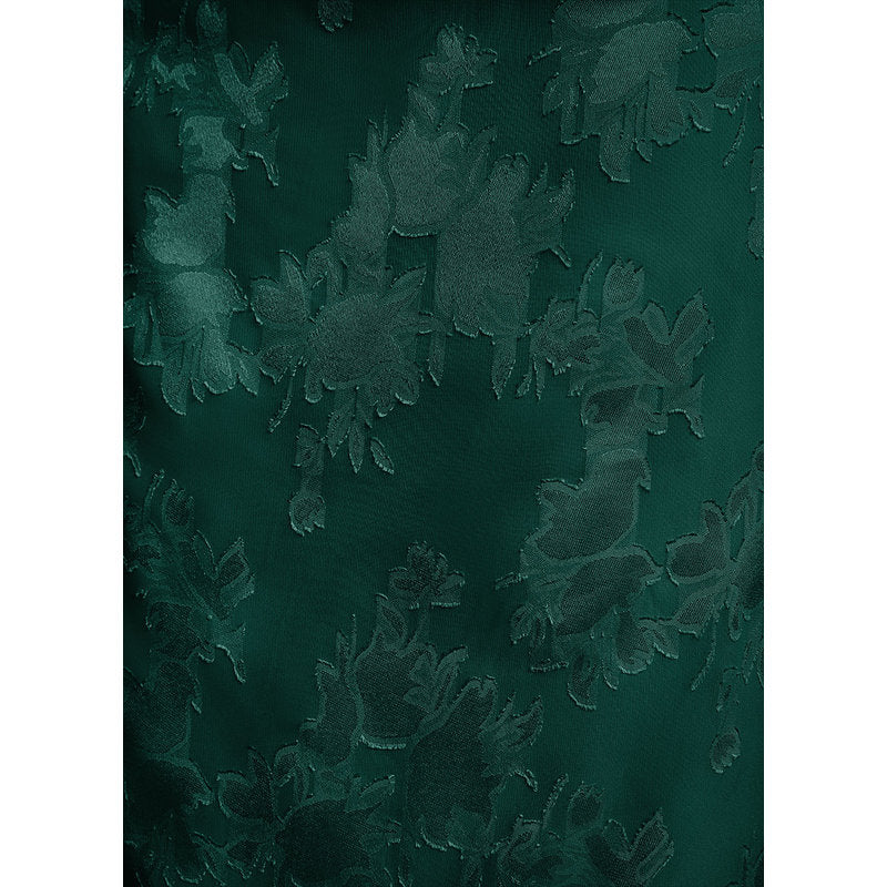 Anaheim Sheath Scoop-Neck Floral Burnout Mother of the Bride Dress in Pine - photo 7