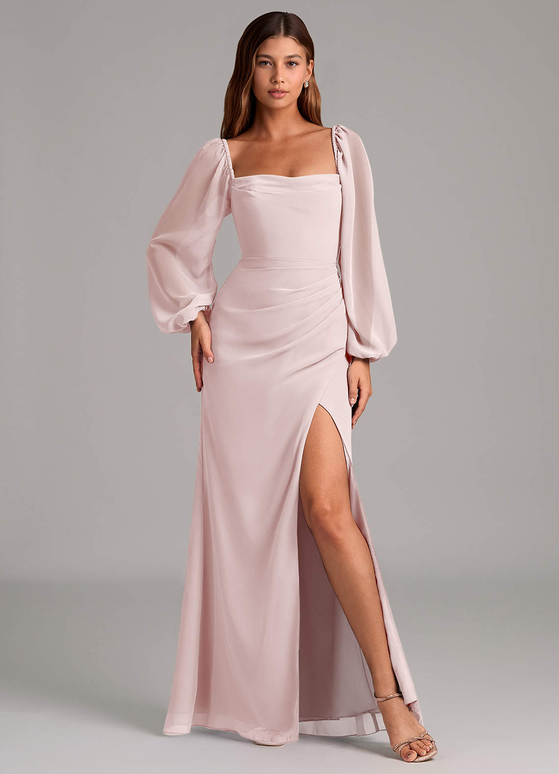 Brixley Mermaid Sweetheart Chiffon Bridesmaid Dress