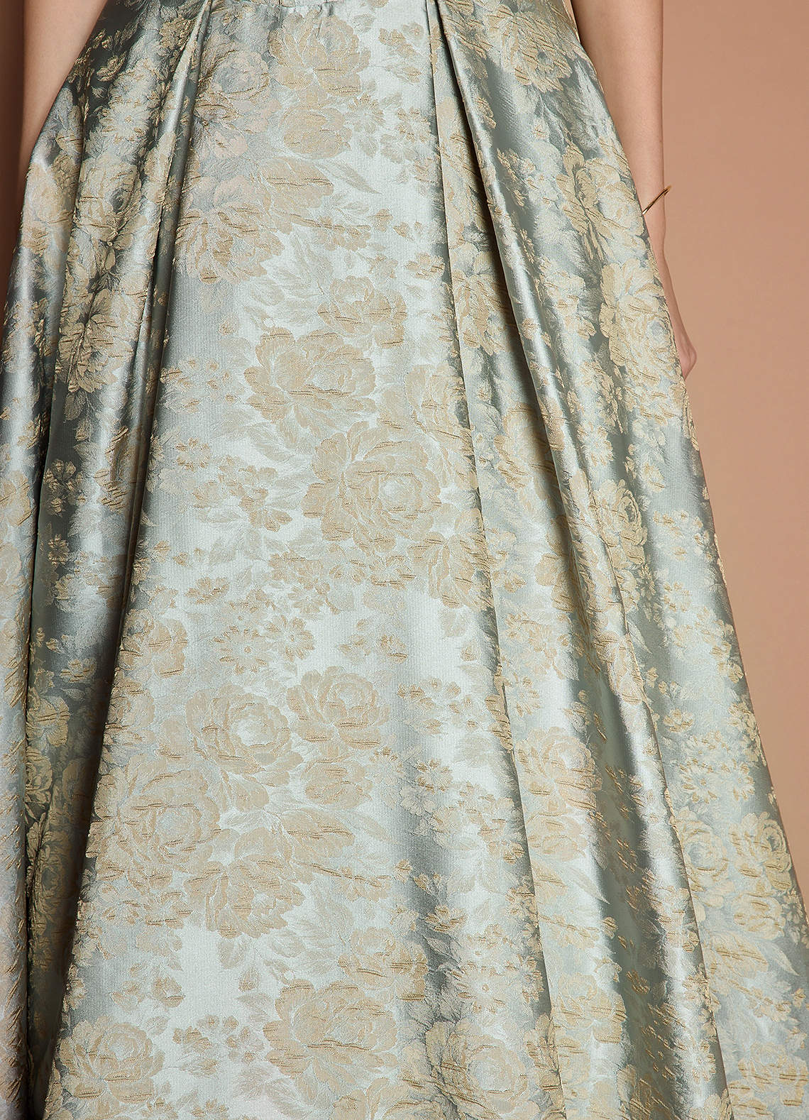 Zora Vintage Blue Gown
