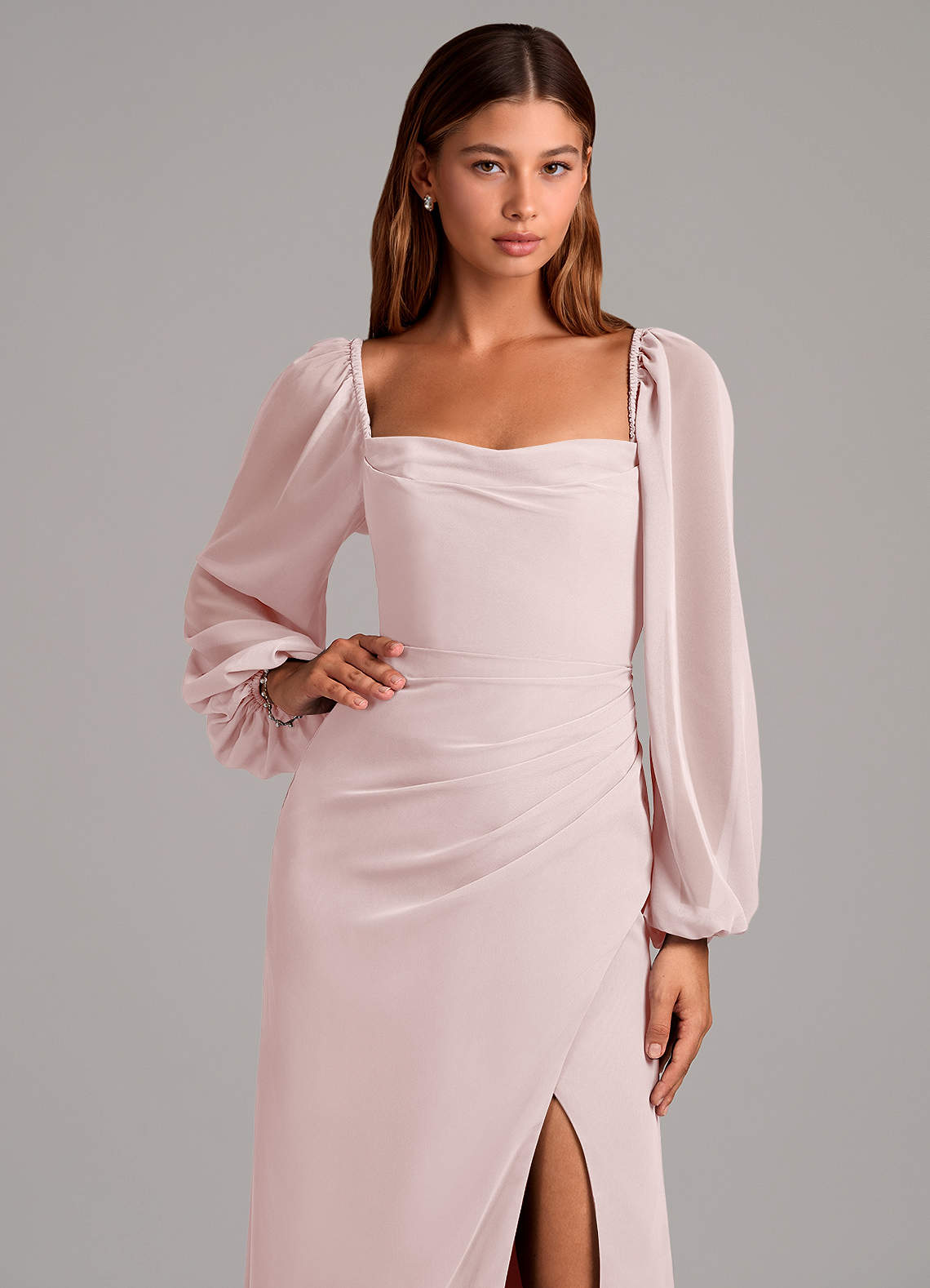 Brixley Mermaid Sweetheart Chiffon Bridesmaid Dress