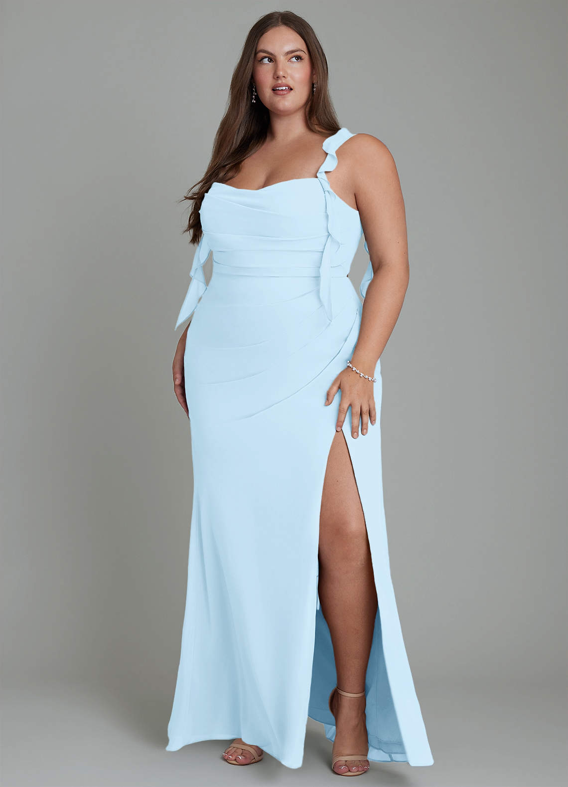 Jessamine Mermaid Sweetheart Chiffon Bridesmaid Dress