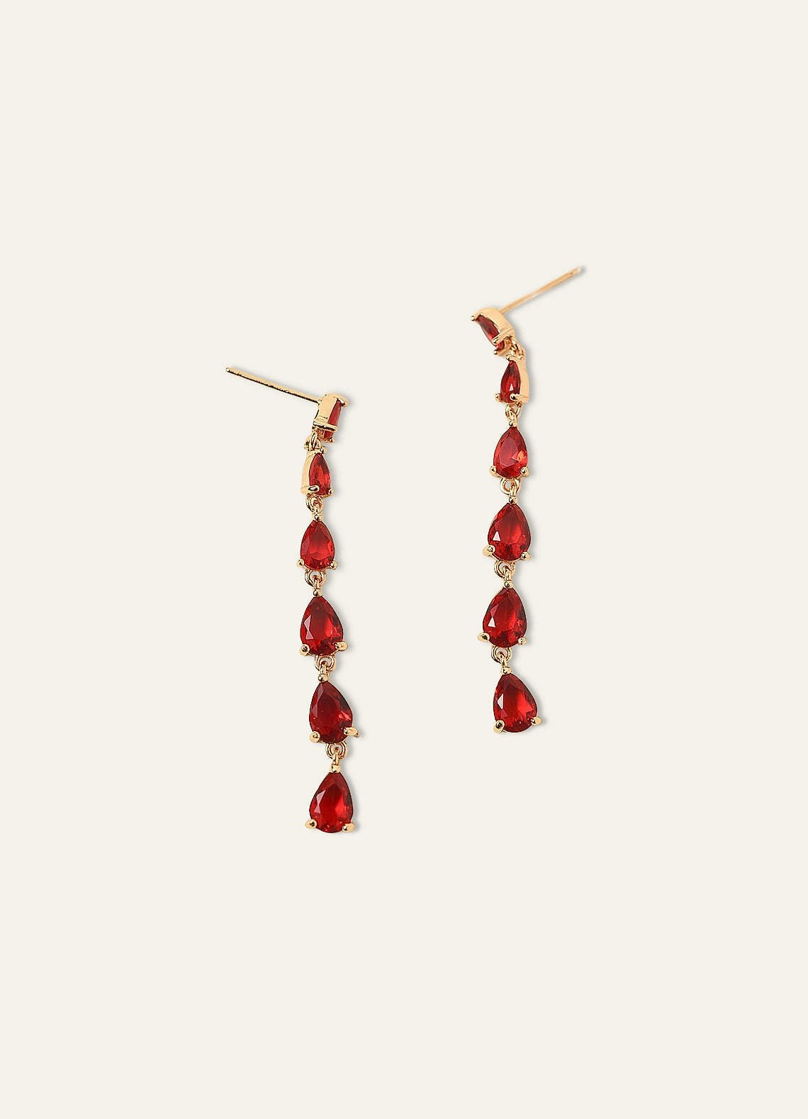 Bold Beauty Earrings — Red — 图 20/39