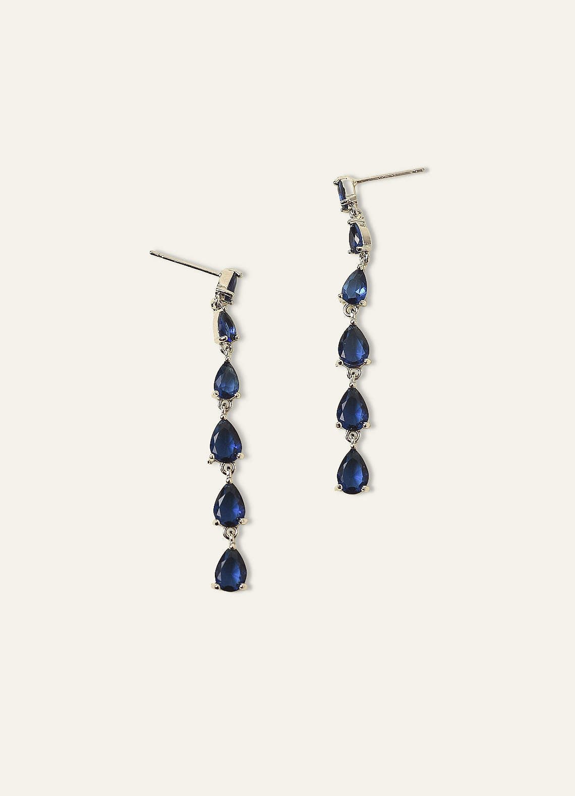 Bold Beauty Earrings — Blue — 图 8/39