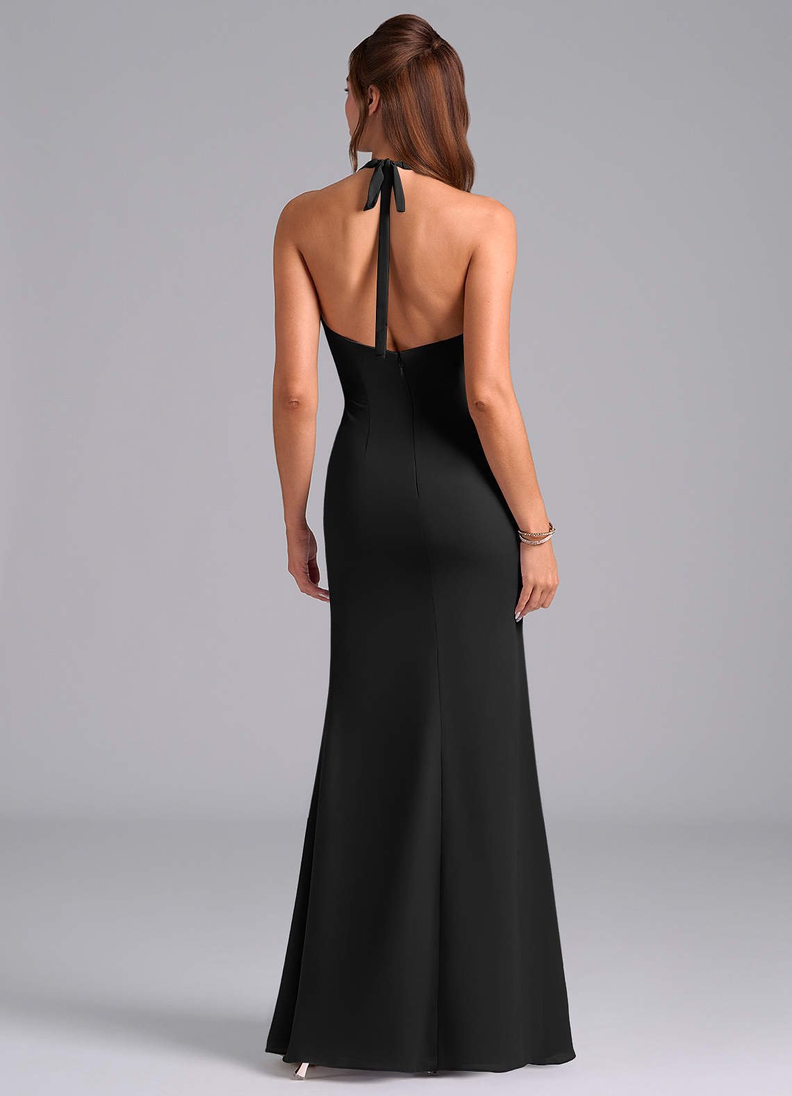 Valerie Mermaid V-Neck Chiffon Bridesmaid Dress
