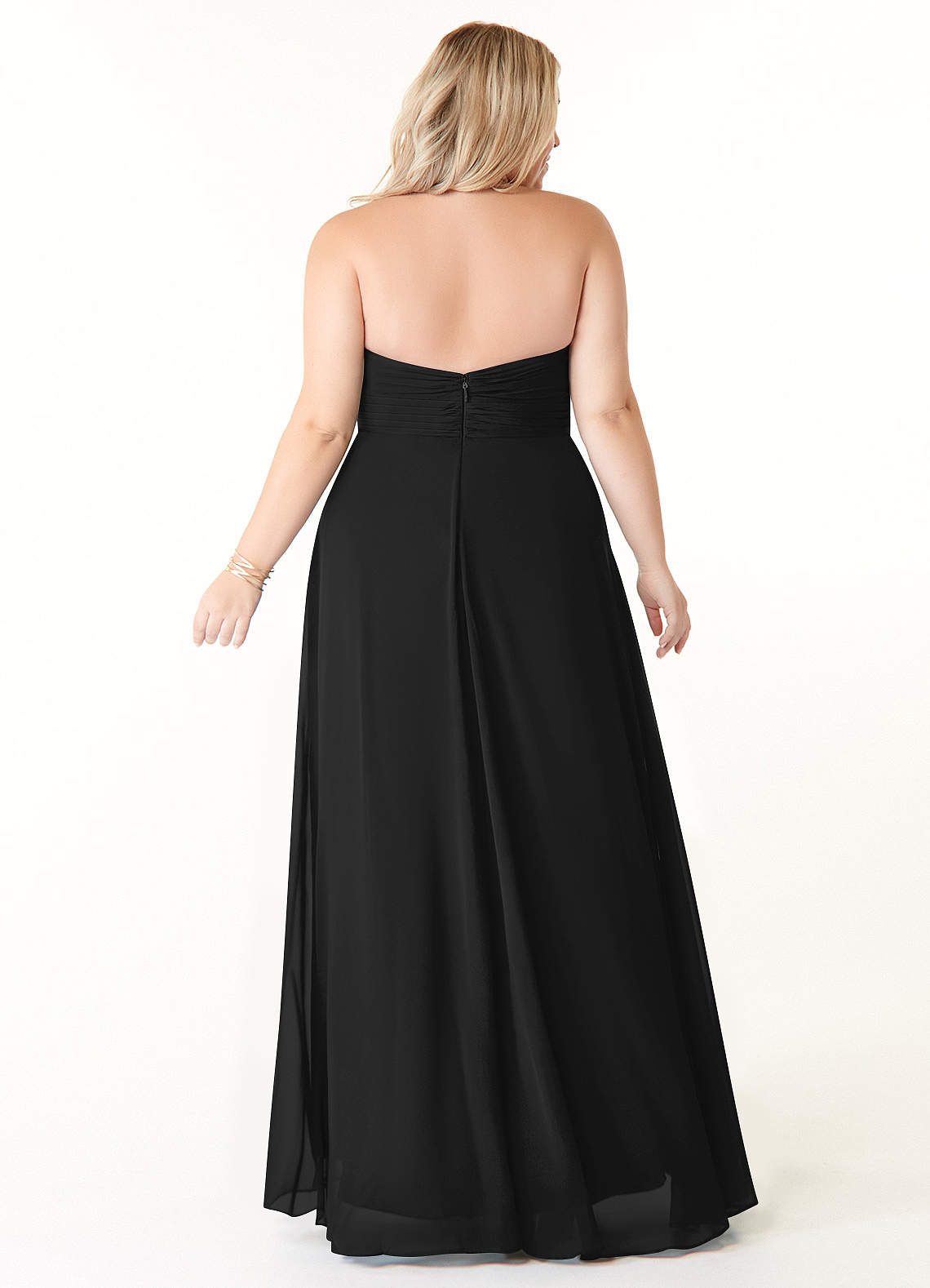 Tessie A-Line V-Neck Chiffon Bridesmaid Dress