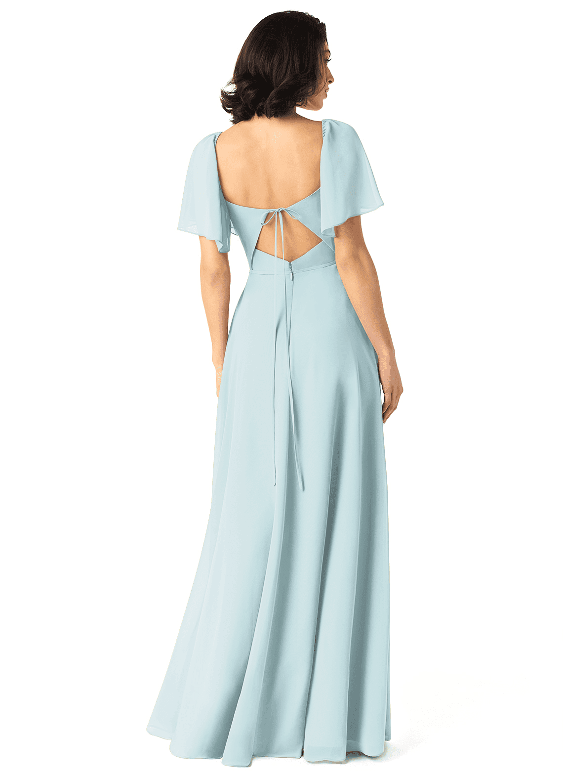 Chloe A-Line Sweetheart Chiffon Bridesmaid Dress in Mist