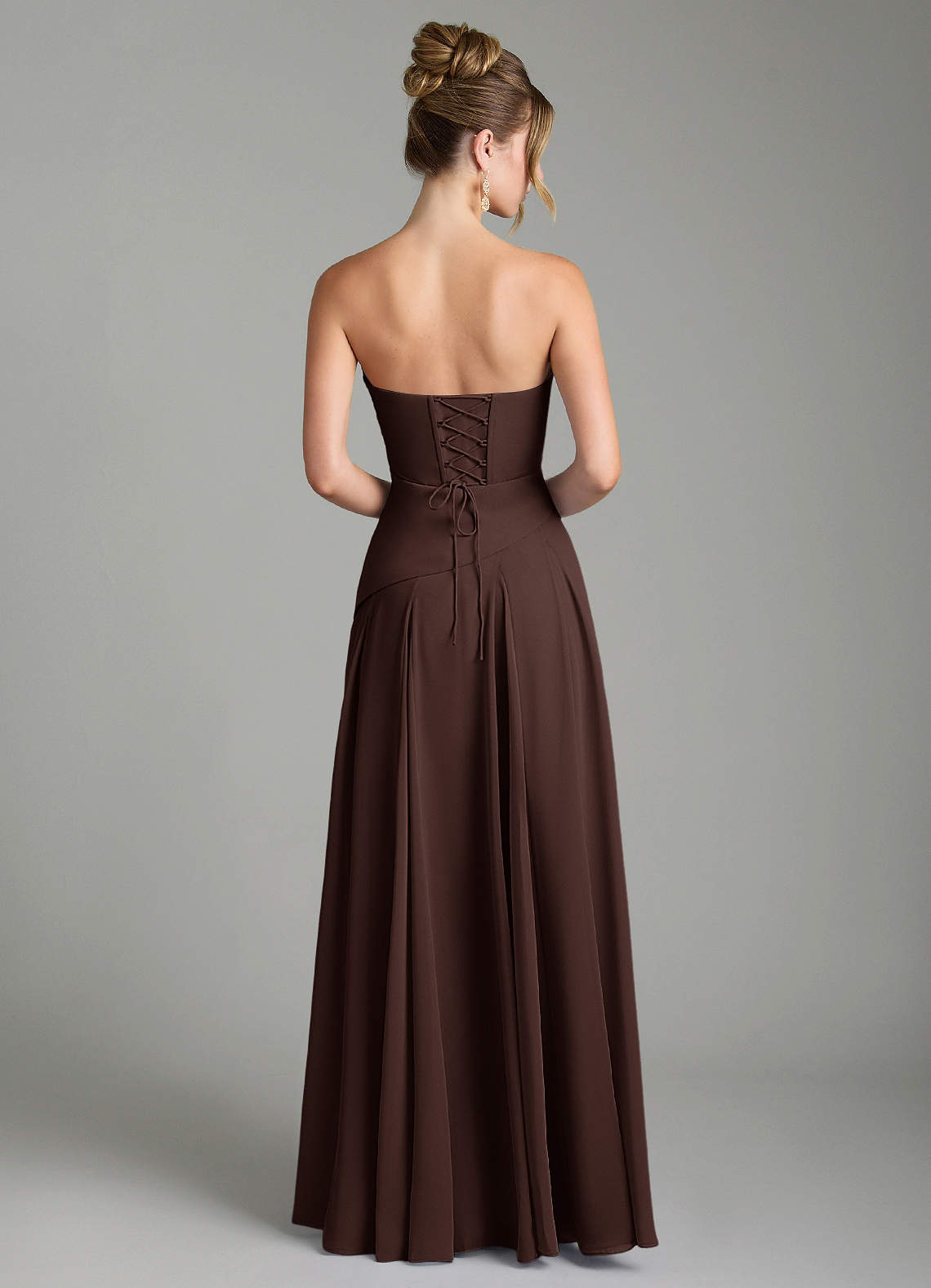 Gabriela A-Line Cowl-Neck Chiffon Bridesmaid Dress