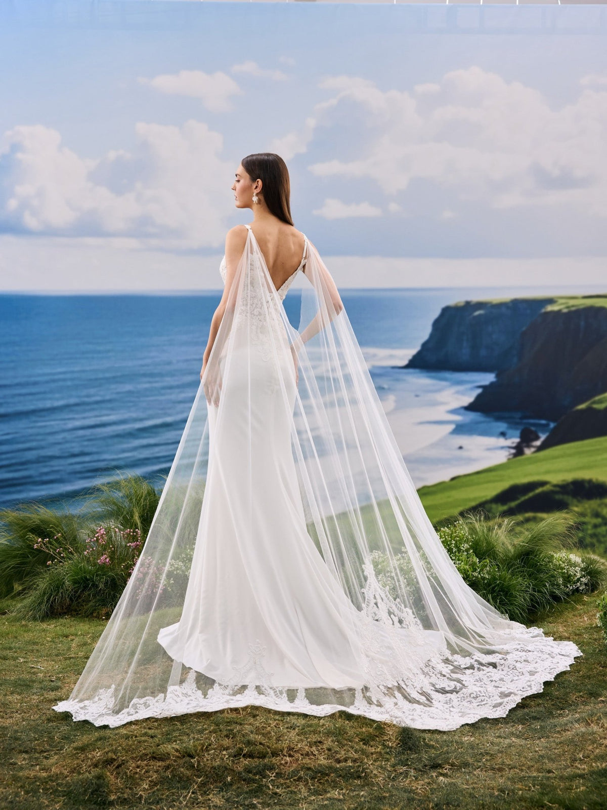 Darelle wedding dress - back view