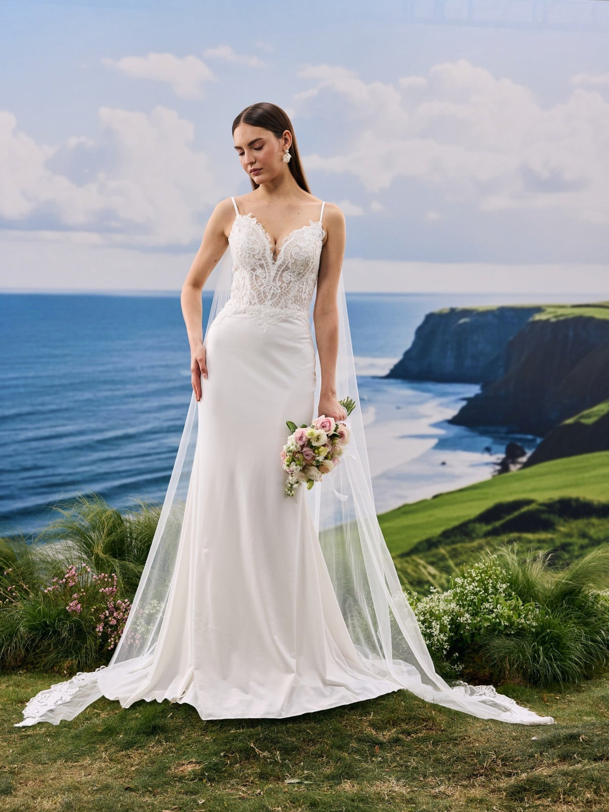 Darelle wedding dress - bridal design view