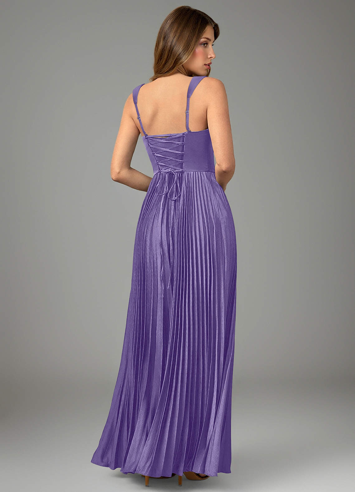 Avenelle A-Line Sweetheart Stretch Satin Bridesmaid Dress in Tahiti