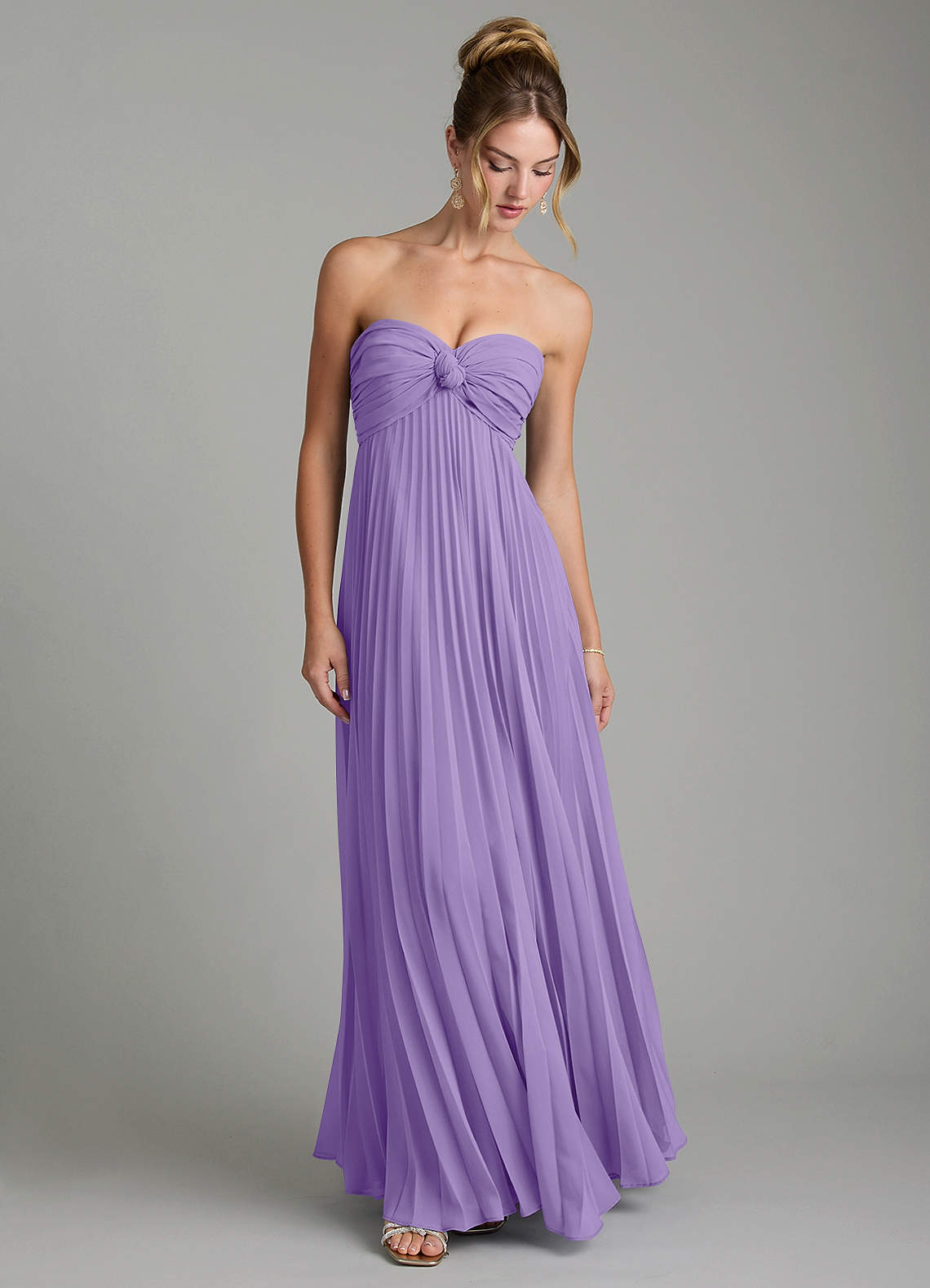 Tempest A-Line Sweetheart Chiffon Bridesmaid Dress in Tahiti