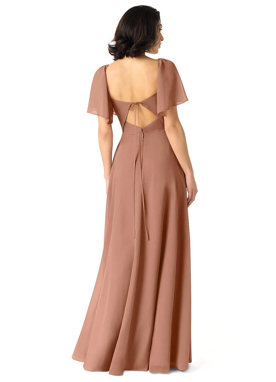 Chloe A-Line Sweetheart Chiffon Bridesmaid Dress in Lemon Sorbet