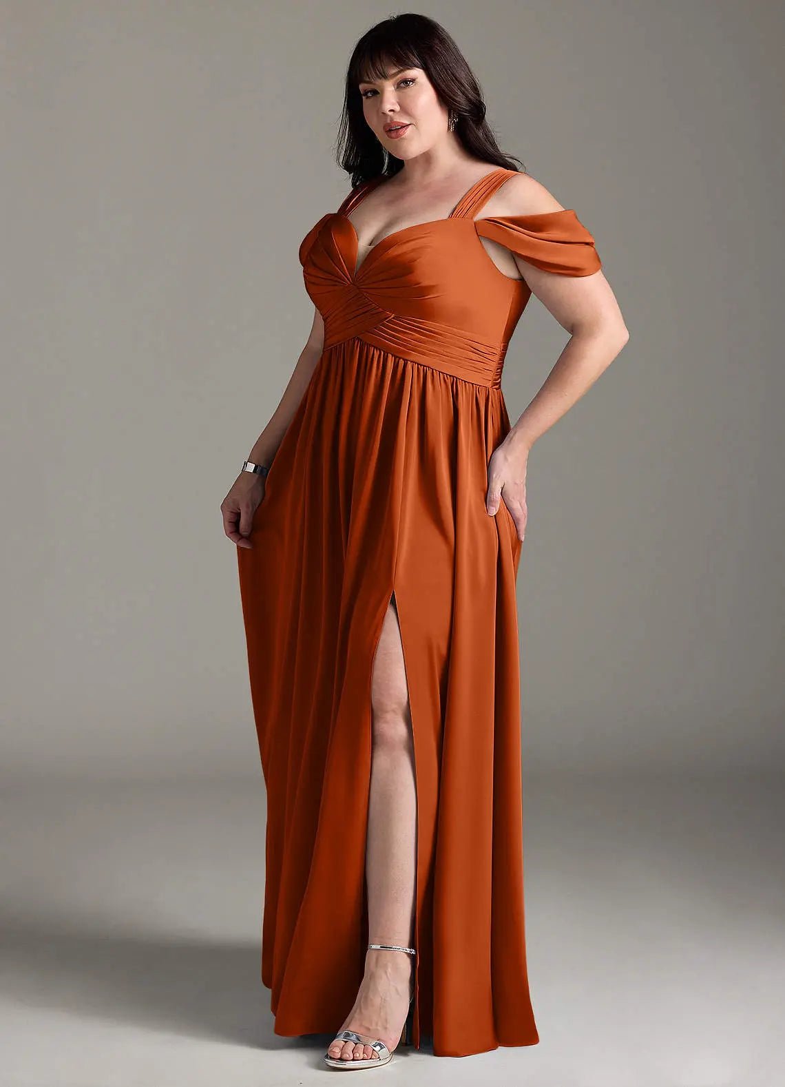 Lianne A-Line Sweetheart Stretch Satin Bridesmaid Dress
