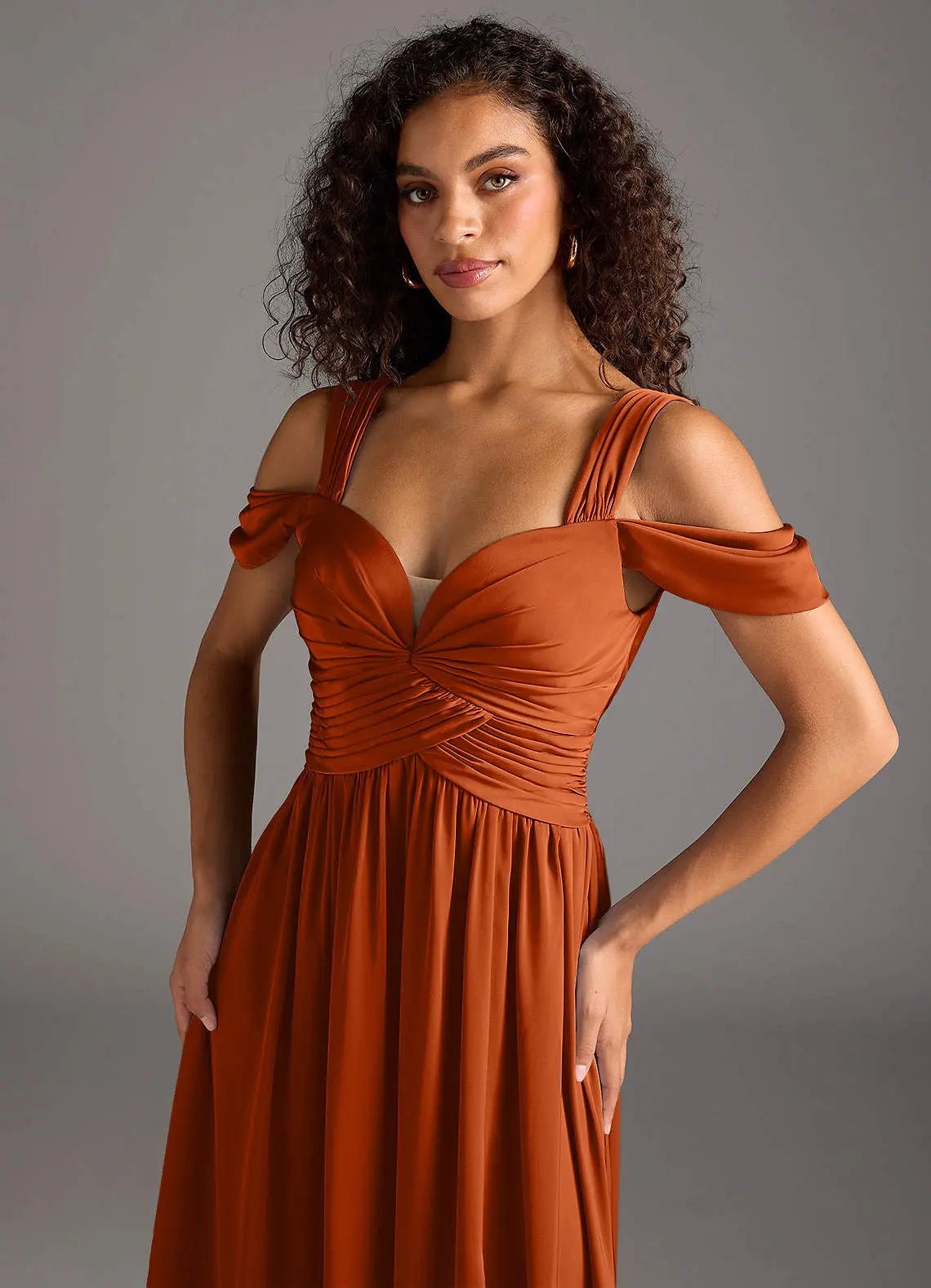 Lianne A-Line Sweetheart Stretch Satin Bridesmaid Dress