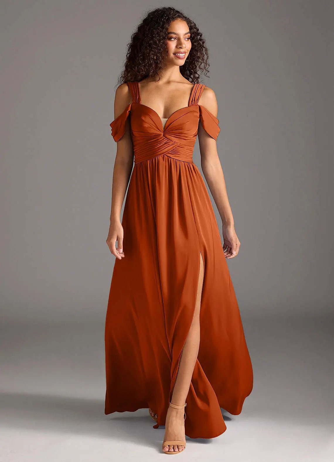 Lianne A-Line Sweetheart Stretch Satin Bridesmaid Dress