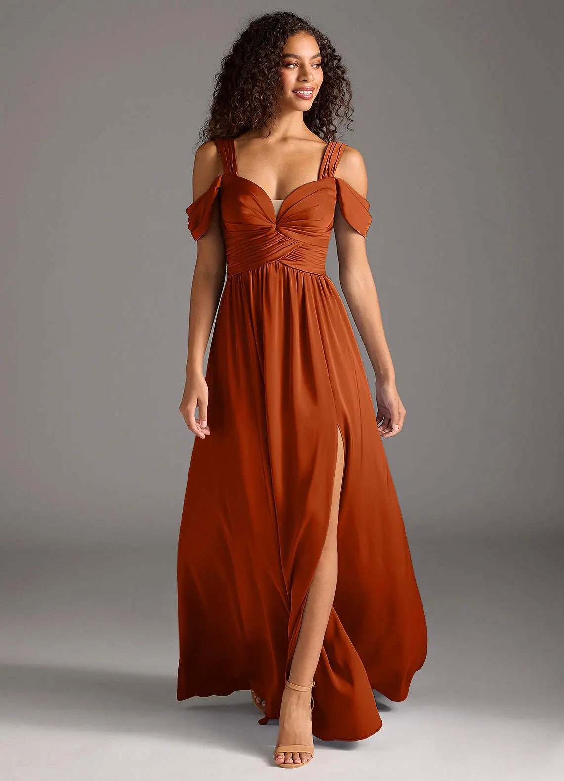 Lianne A-Line Sweetheart Stretch Satin Bridesmaid Dress
