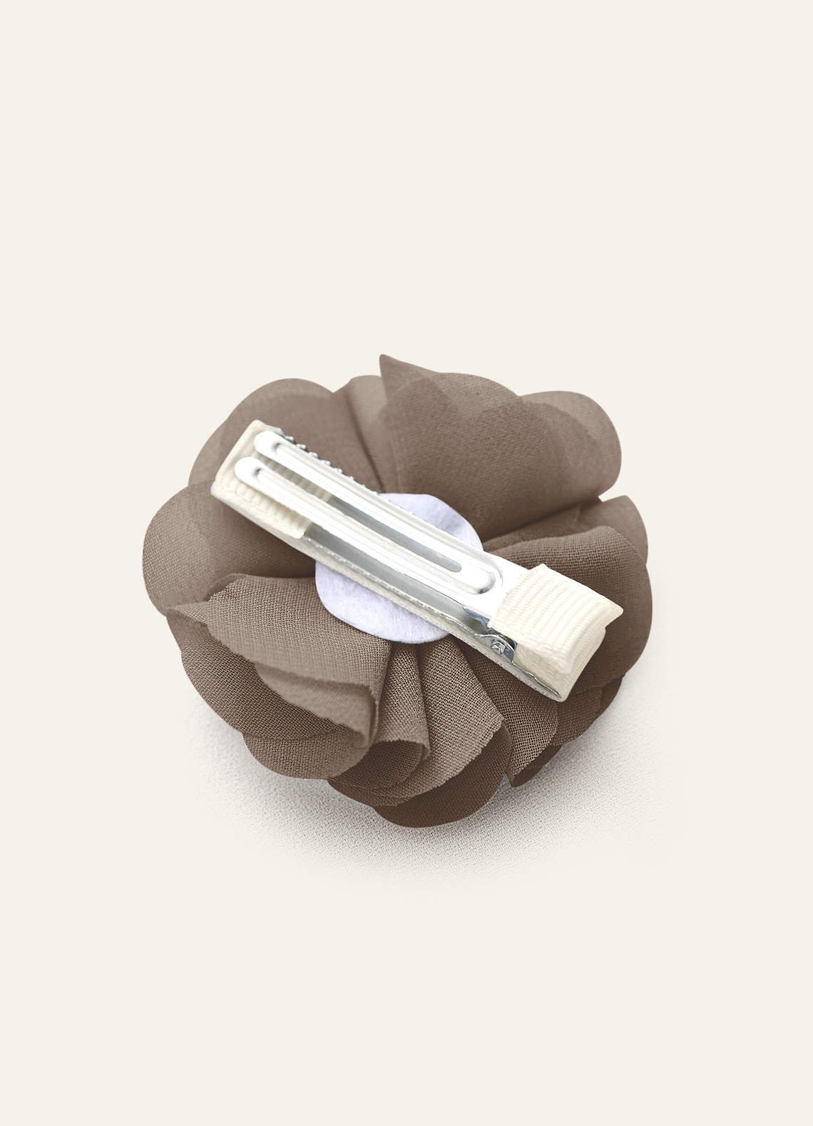 Four-Piece Matching Color Chiffon Hair Clip Set — taupe — 图 193/250