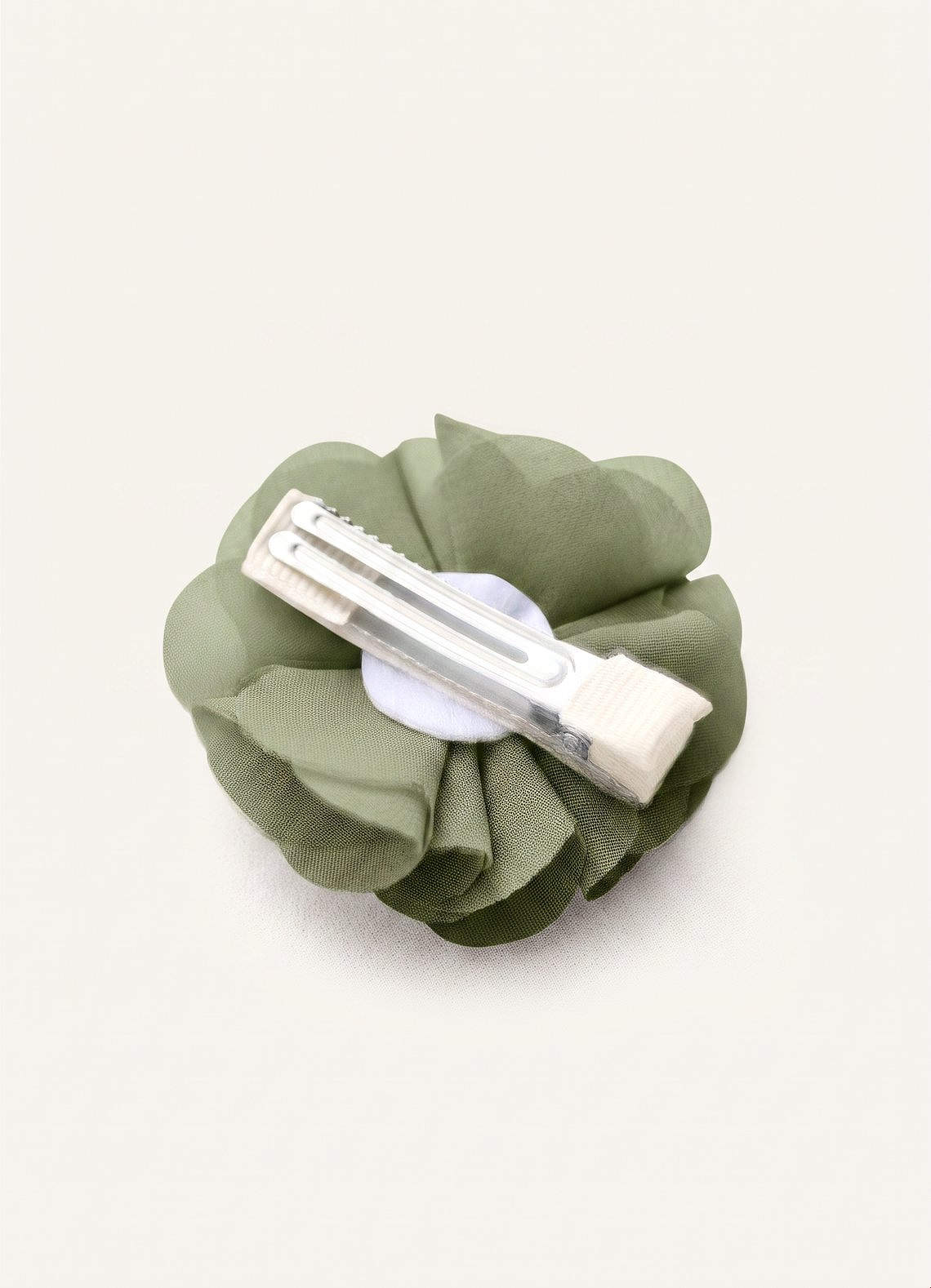 Four-Piece Matching Color Chiffon Hair Clip Set — Pistachio — 图 138/250