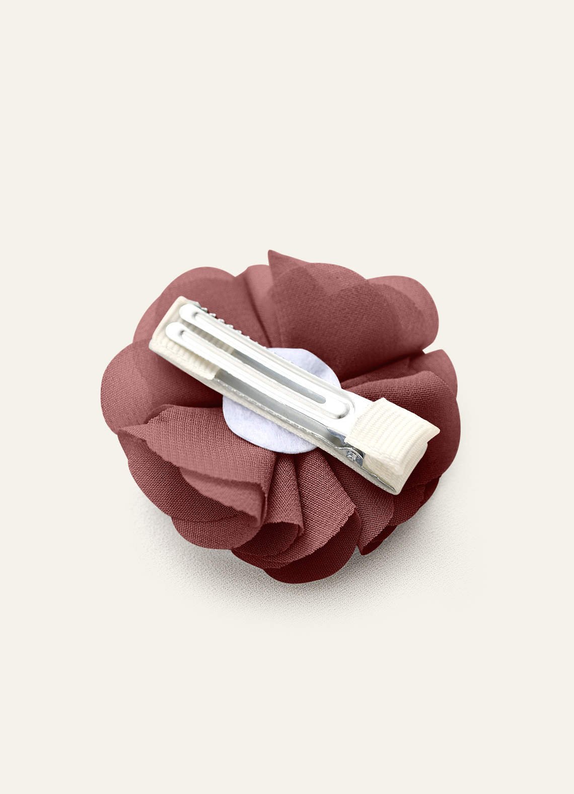 Four-Piece Matching Color Chiffon Hair Clip Set — Desert Rose — 图 171/250