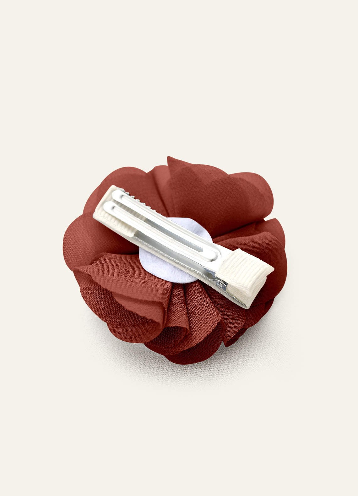 Four-Piece Matching Color Chiffon Hair Clip Set — Auburn — 图 184/250