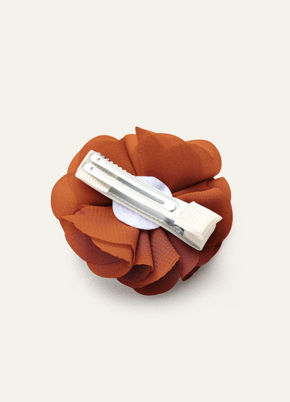 Four-Piece Matching Color Chiffon Hair Clip Set — Cinnamon — 图 186/250