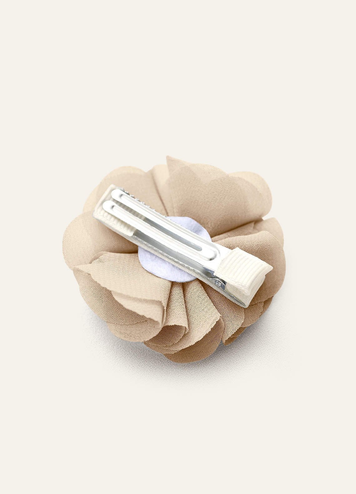 Four-Piece Matching Color Chiffon Hair Clip Set — champagne — 图 192/250