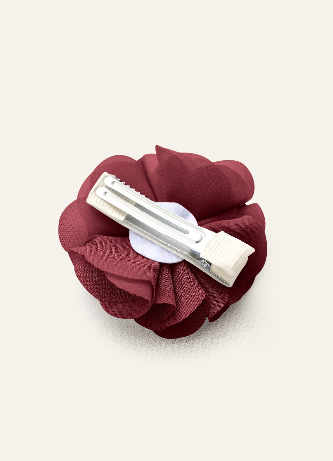 Four-Piece Matching Color Chiffon Hair Clip Set — Merlot — 图 179/250