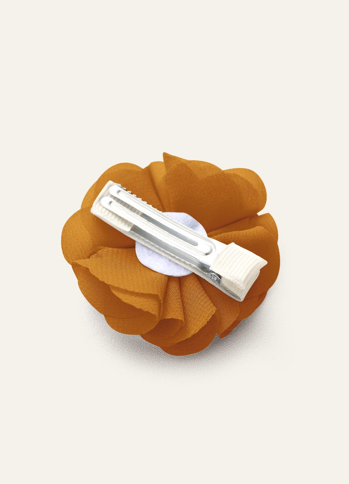 Four-Piece Matching Color Chiffon Hair Clip Set — butterscotch — 图 190/250
